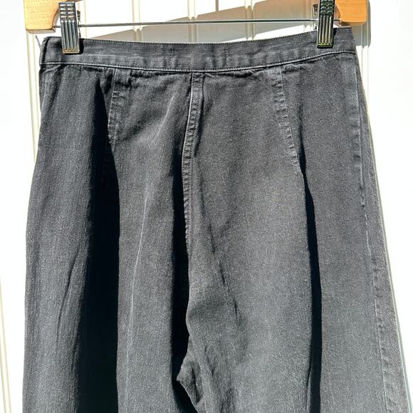 Rachel Comey Absolute Pant Wide Leg Flare Jeans Washed Black Denim Size 2 EUC - Picture 10 of 14